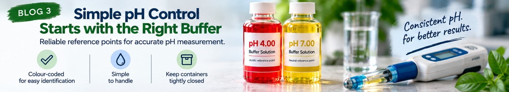 pH BUFFER SOLUTIONS - KEEPING pH MEASUREMENTS ON TRACK (3/3)